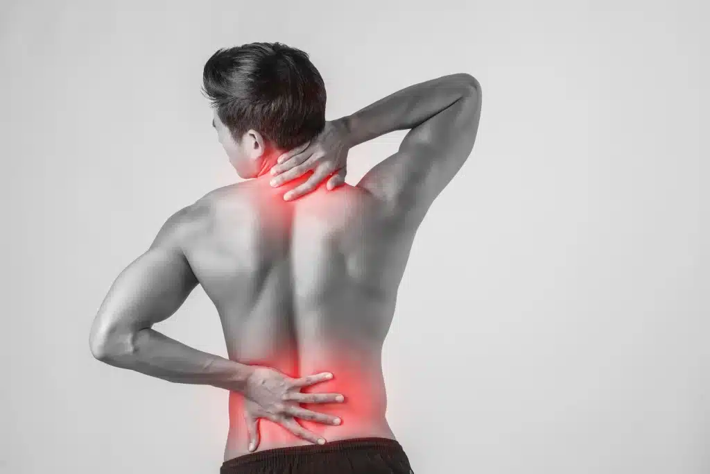 back pain location chart meaning​