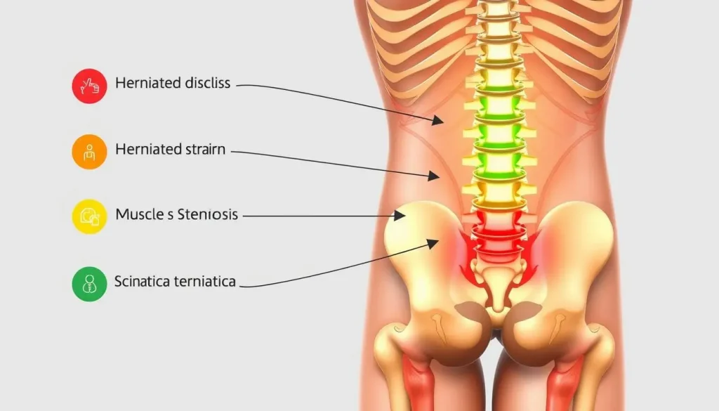 lower back pain differential diagnosis