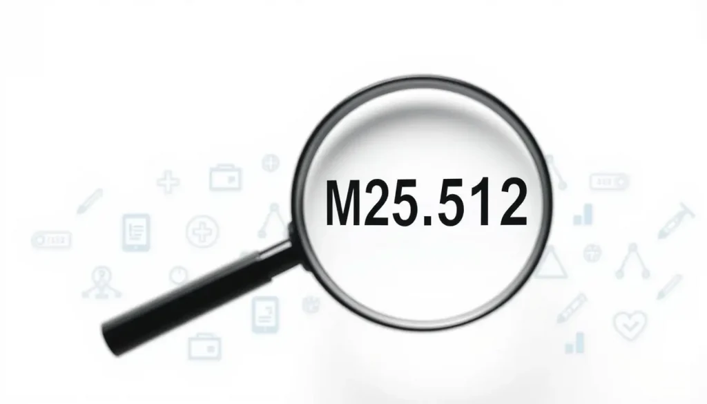 m25.512 diagnosis code